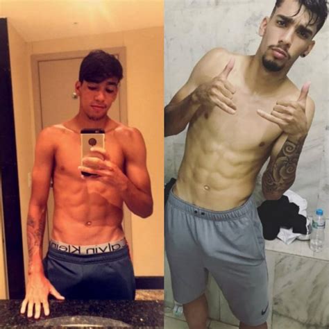 paqueta nude|Jogador Lucas Paquetá pelado e se masturbando